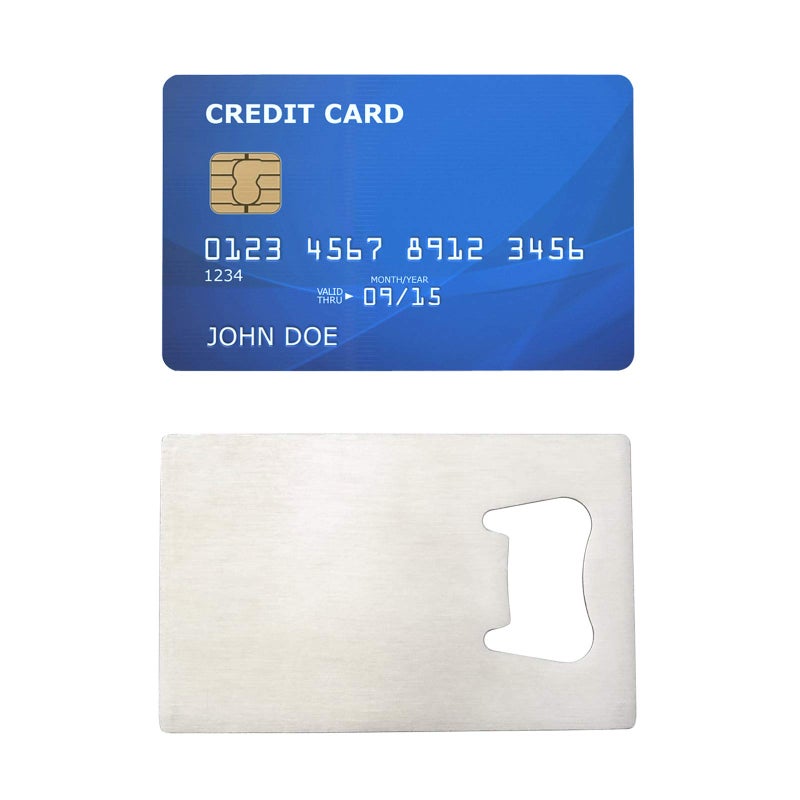 Anbers Stainless Steel Credit Card Size Opener, 6 Packs Bottle Opener - Image 4